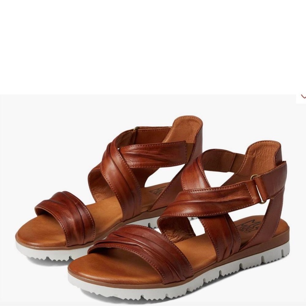 MIZ MOO || Strappy Sandals || Brown